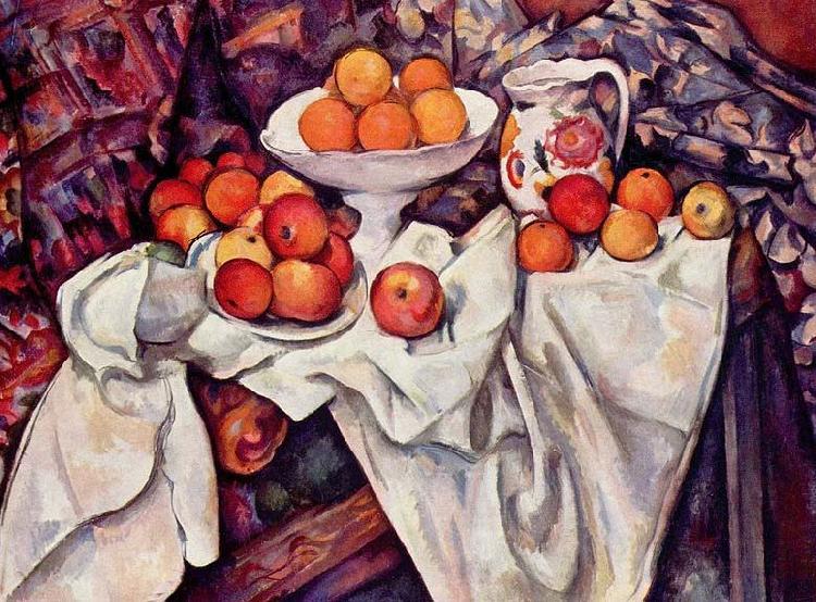 Paul Cezanne Stilleben mit apfeln und Orangen oil painting image